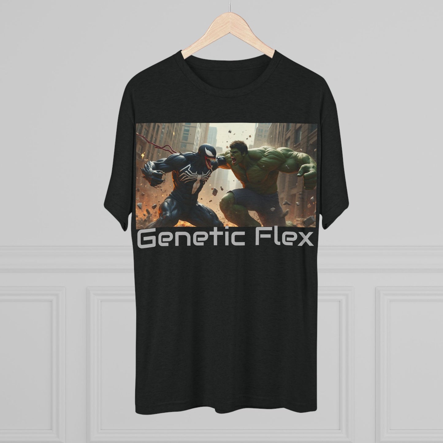Fitness Unisex Tee - Genetic Flex - youth that's aware hero Tee's: Move Different