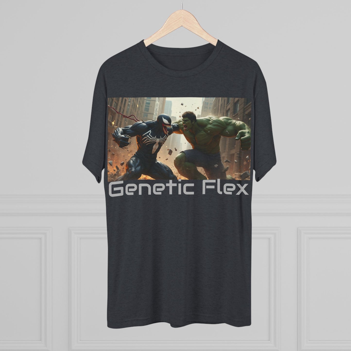 Fitness Unisex Tee - Genetic Flex - youth that's aware hero Tee's: Move Different