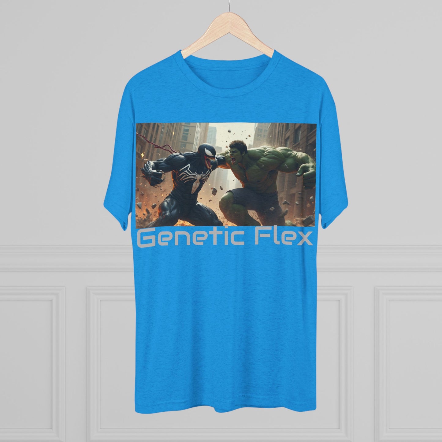 Fitness Unisex Tee - Genetic Flex - youth that's aware hero Tee's: Move Different