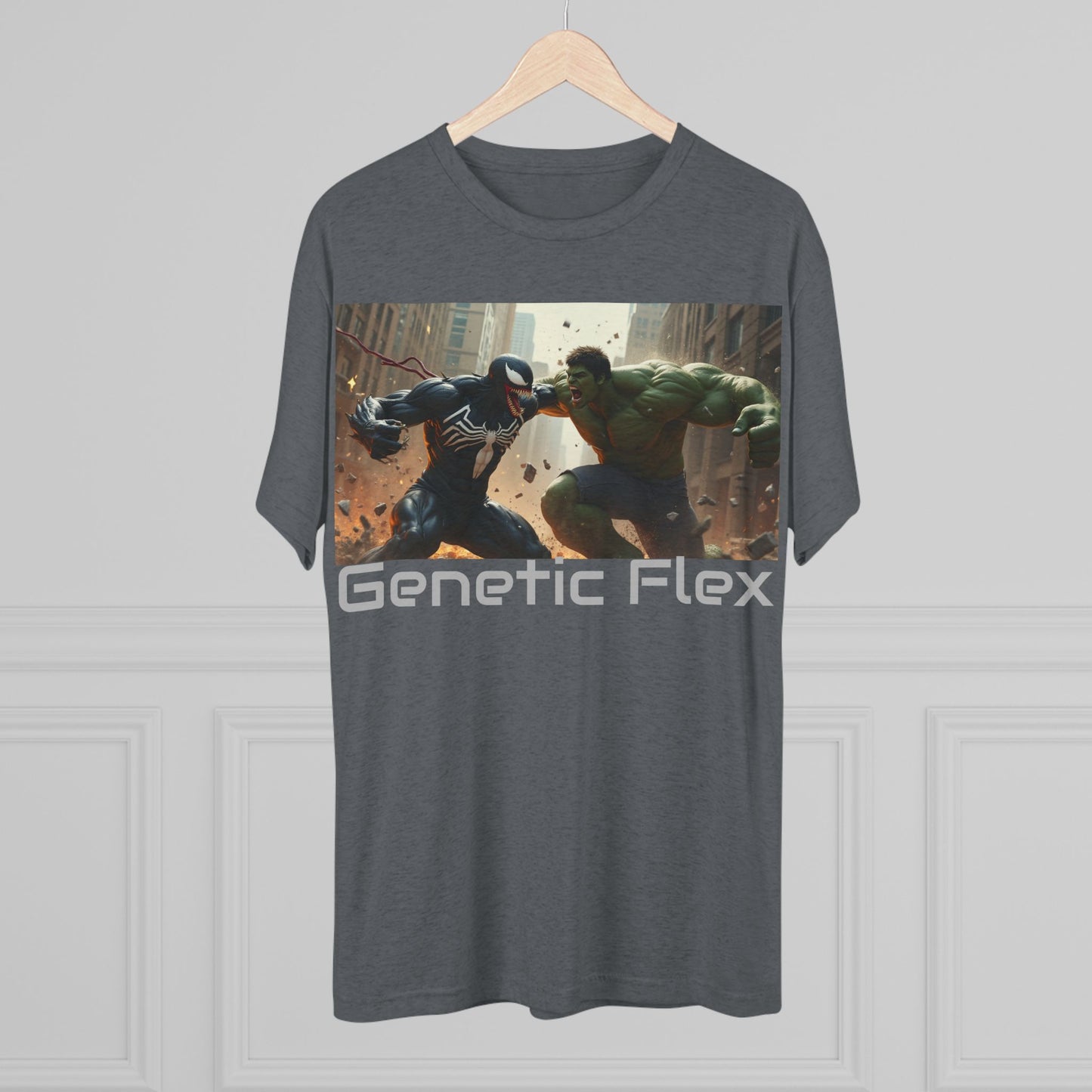 Fitness Unisex Tee - Genetic Flex - youth that's aware hero Tee's: Move Different