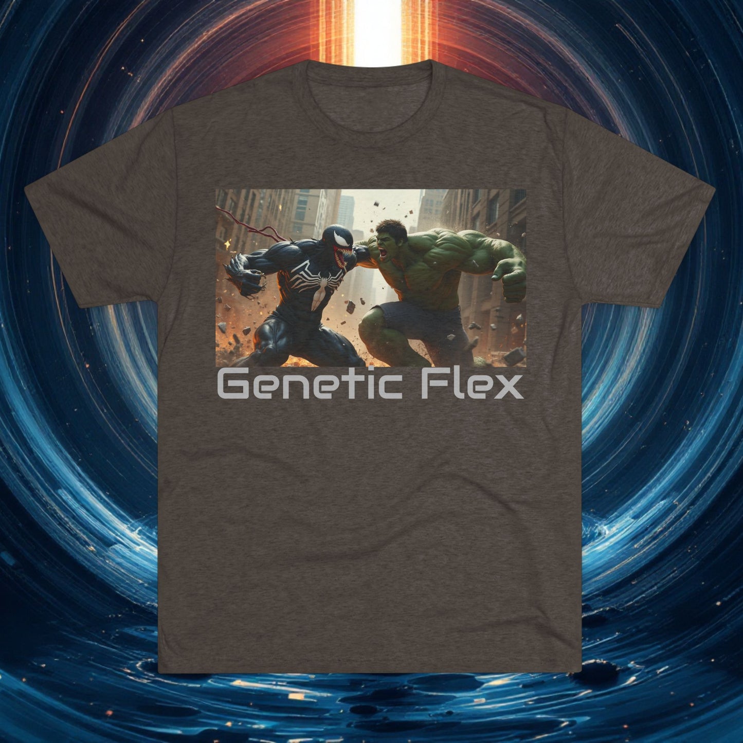 Fitness Unisex Tee - Genetic Flex - youth that's aware hero Tee's: Move Different
