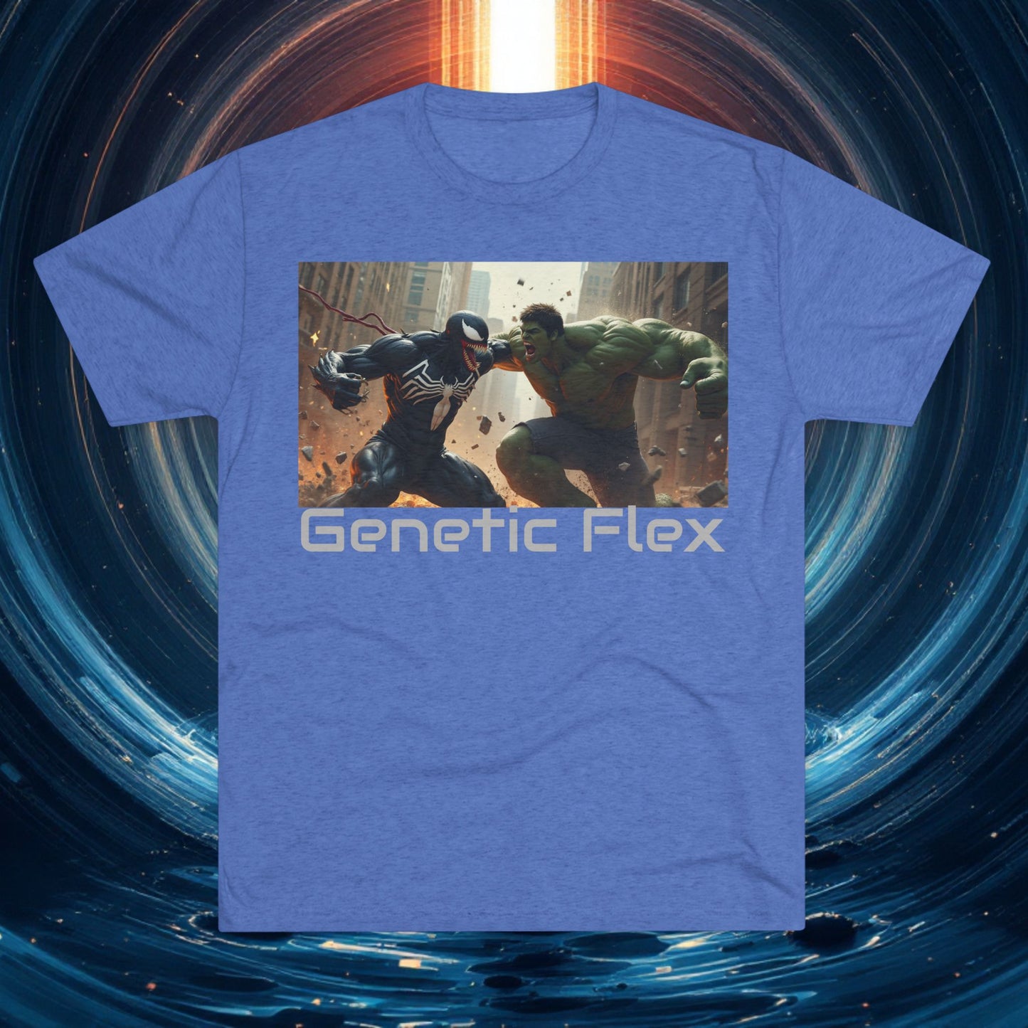 Fitness Unisex Tee - Genetic Flex - youth that's aware hero Tee's: Move Different