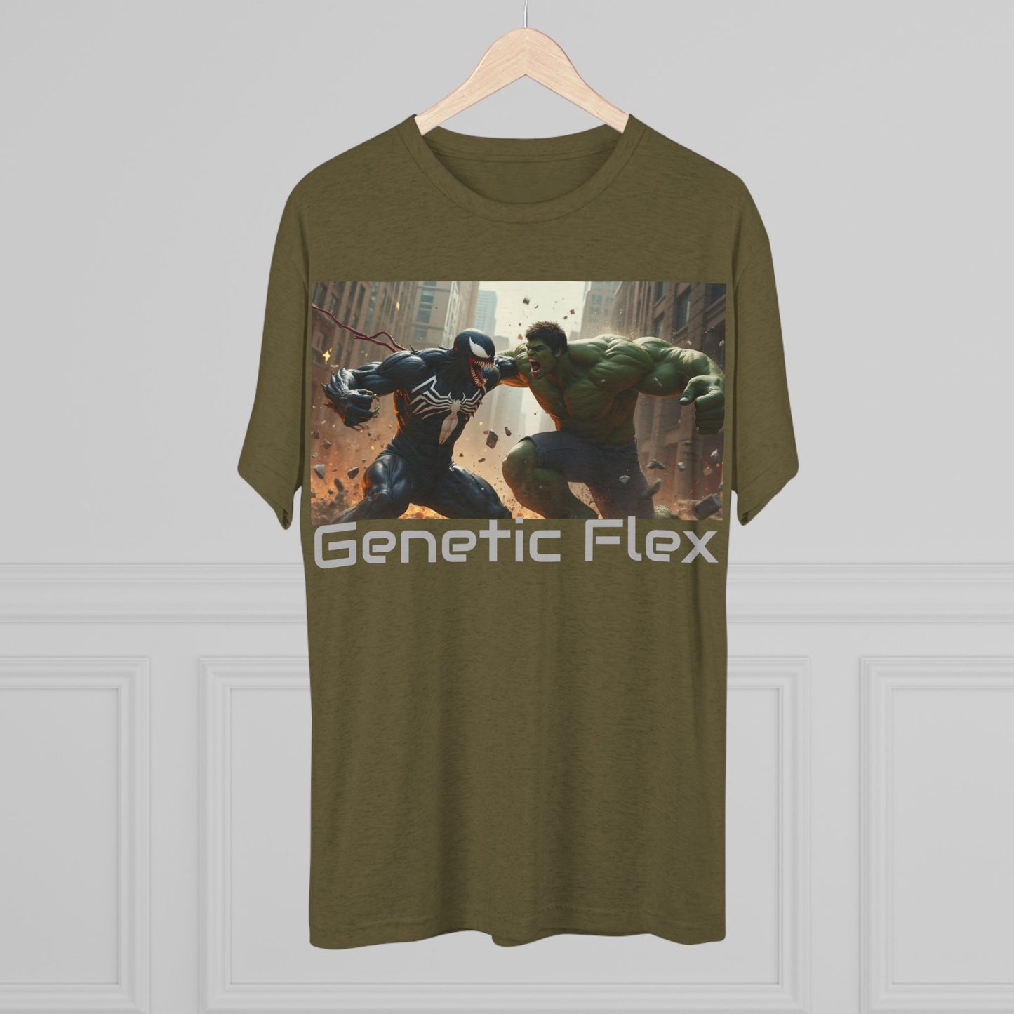 Fitness Unisex Tee - Genetic Flex - youth that's aware hero Tee's: Move Different