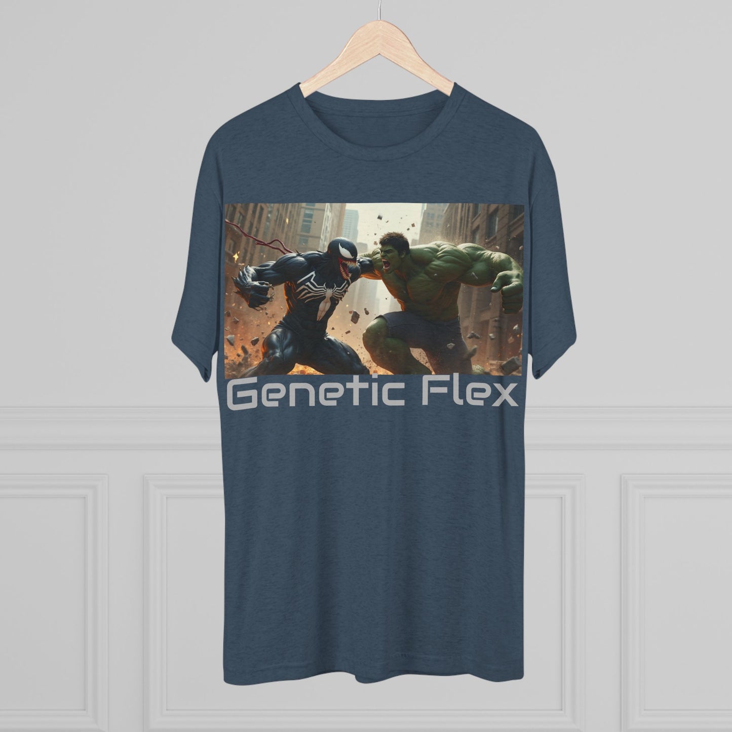 Fitness Unisex Tee - Genetic Flex - youth that's aware hero Tee's: Move Different